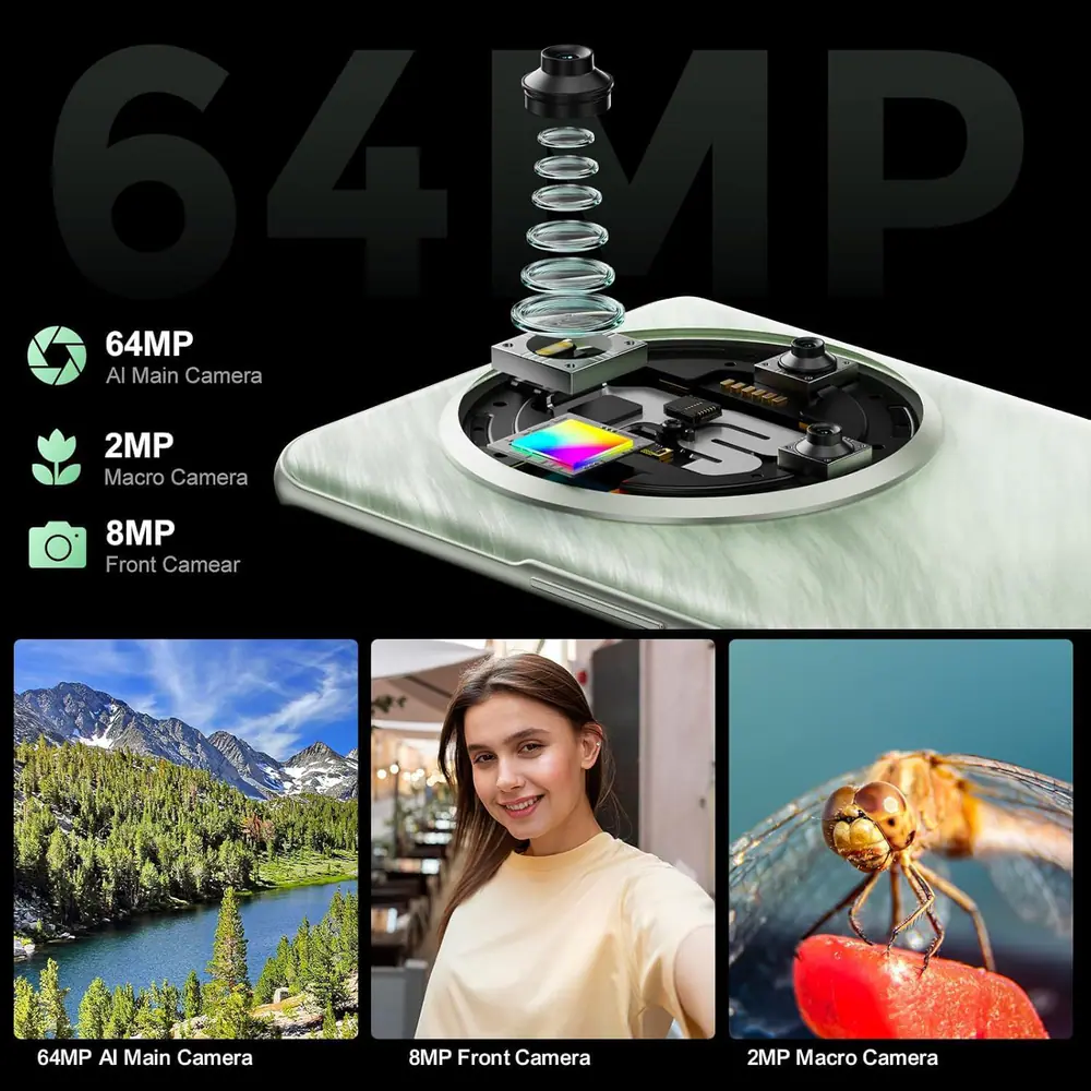 FOSSIBOT S3 Pro feature graphic: Al Main Camera